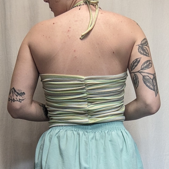 2/$25 Striped Shein Halter - Picture 4 of 6